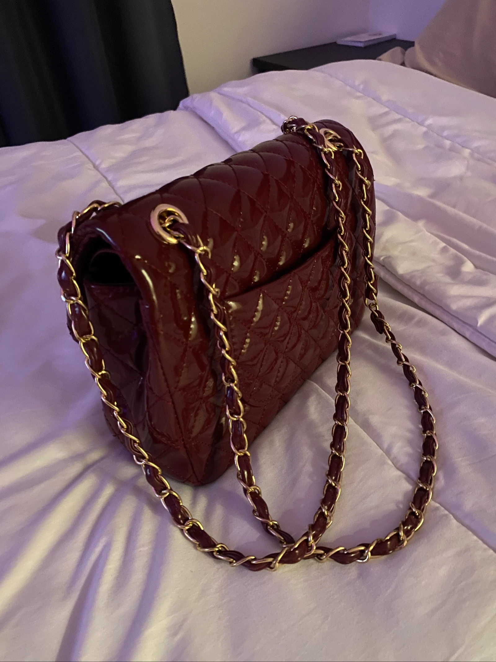 Sac bordeaux tendance – photo 2